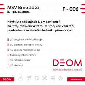 Navštivte nás v Brně