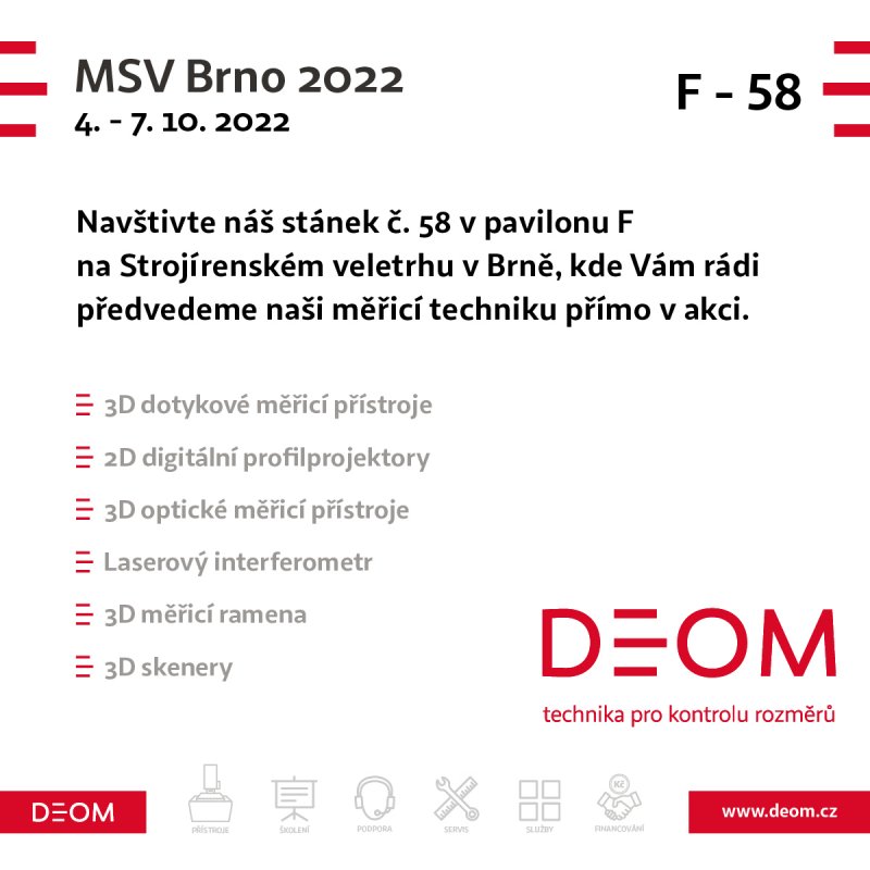 Navštivte nás na Mezinárodním strojírenském veletrhu v Brně